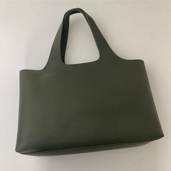 NWT $498 Cuyana System Tote 16 Inch Purse Dark Olive - Picture 2 of 10